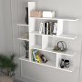 HANAH HOME Zidna polica Motif v2 White - slika 4