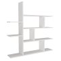 HANAH HOME Zidna polica Motif v2 White - slika 1