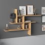 HANAH HOME Zidna polica Germen Oak - slika 2