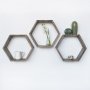 HANAH HOME Zidna polica Hex001 - slika 3