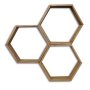 HANAH HOME Zidna polica Hex001 - slika 4