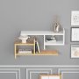 HANAH HOME Zidna polica Hisar White Oak - slika 3