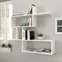 HANAH HOME Zidna polica Montera White - slika 4