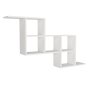 HANAH HOME Zidna polica Zeta White - slika 1