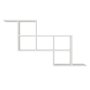 HANAH HOME Zidna polica Zeta White - slika 5