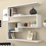 HANAH HOME Zidna polica Confier White - slika 3