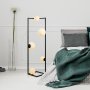 OPVIQ Podna lampa Corner 13775 Black - slika 2