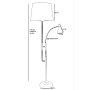 OPVIQ Podna lampa Forza 534LUN4285 - slika 4