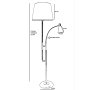 OPVIQ Podna lampa Forza 534LUN4302 - slika 3