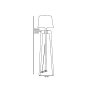 OPVIQ Podna lampa Cagla 534LUN4411 - slika 4