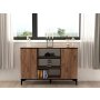 HOME LINE Konzola Bezen Atlantic Pine Black - slika 1