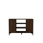 HOME LINE Konzola Erke Walnut Black - slika 5