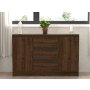 HOME LINE Konzola Onat Walnut Anthracite - slika 1