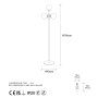 OPVIQ Podna lampa Akkas 10045 - slika 5