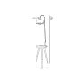 OPVIQ Podna lampa Demet 846STL3513 - slika 5