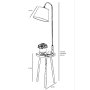 OPVIQ Podna lampa Demet 534LUN2119 - slika 5