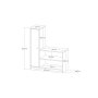 HOME LINE Cipelarnik Daisy Sapphire Oak - slika 4