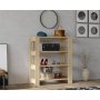 HOME LINE Polica za cipele Duplo Sapphire Oak - slika 1