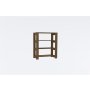 HOME LINE Polica za cipele Duplo Walnut - slika 3