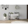 HOME LINE Cipelarnik Narden White - slika 2