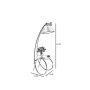 OPVIQ Podna lampa Guler 534LUN4608 - slika 4