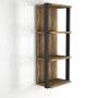 HANAH HOME Zidna polica Lost Walnut - slika 4