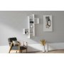 HANAH HOME Zidna polica Keno White - slika 1