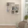 HANAH HOME Zidna polica Porto White - slika 3