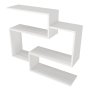 HANAH HOME Zidna polica Porto White - slika 1
