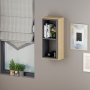 HANAH HOME Zidna polica Zera Sapphire Oak Anthracite - slika 3