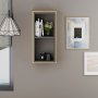 HANAH HOME Zidna polica Zera Sapphire Oak Anthracite - slika 2