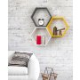 HANAH HOME Zidna polica Elfo White - slika 2