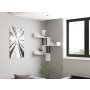 HANAH HOME Zidna polica Bombe White - slika 2