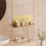 HANAH HOME Zidna polica Long Pouch Gold - slika 3
