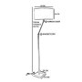 OPVIQ Podna lampa Milas 534LUN4442 - slika 3