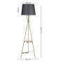 OPVIQ Podna lampa Venedik 534LUN3690 - slika 4