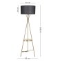 OPVIQ Podna lampa Venedik 534LUN3689 - slika 3