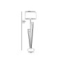 OPVIQ Podna lampa Kelebek 846STL3552 - slika 4
