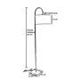 OPVIQ Podna lampa Kumru 534LUN4425 - slika 3