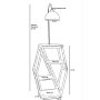 OPVIQ Podna lampa Asos 534LUN4106 - slika 5