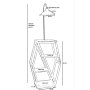 OPVIQ Podna lampa Asos 534LUN4117 - slika 5
