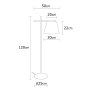 OPVIQ Podna lampa Assos N 715 - slika 3