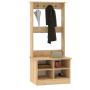 HOME LINE Čiviluk Fasitano Sapphire Oak - slika 2