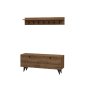 HOME LINE Cipelarnik sa čivilukom Rupa Walnut - slika 4