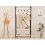 HOME LINE Čiviluk Alfa White - slika 1