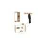 HOME LINE Čiviluk Fulya Sapphire Oak White - slika 2