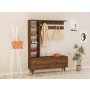 HOME LINE Čiviluk Hale Walnut - slika 2