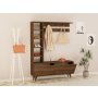 HOME LINE Čiviluk Hale Walnut - slika 3
