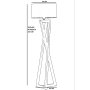 OPVIQ Podna lampa Macka 941RTN1408 - slika 4