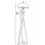 OPVIQ Podna lampa Macka 941RTN1407 - slika 4